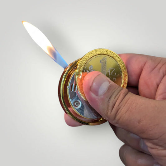 Coin lighter