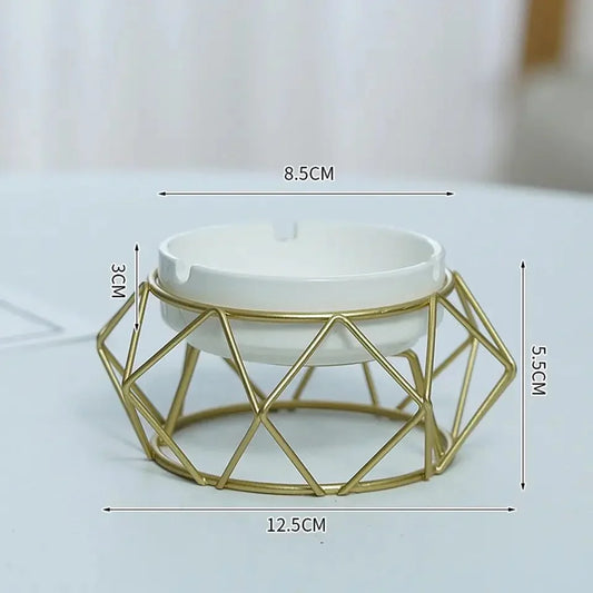 Ceramic Ashtray Holder Set in Pakistan | Stylish Metal