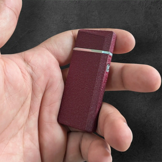 Slim Electric Lighter – Rechargeable, Sleek Metal Body with Gift Box
